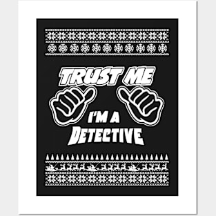 Trust Me, I’m a DETECTIVE – Merry Christmas Posters and Art